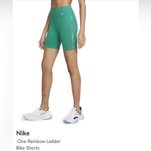 Nike
One Rainbow Ladder biker shorts